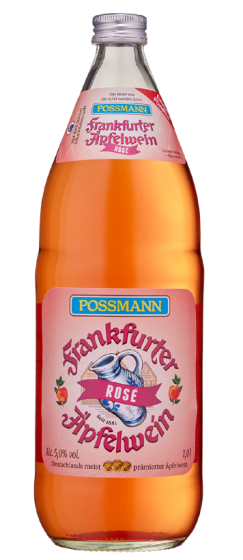 Possmann Frankfurter original Rose Apfelwine Possmann Frankfurter original Rose Apfelwine